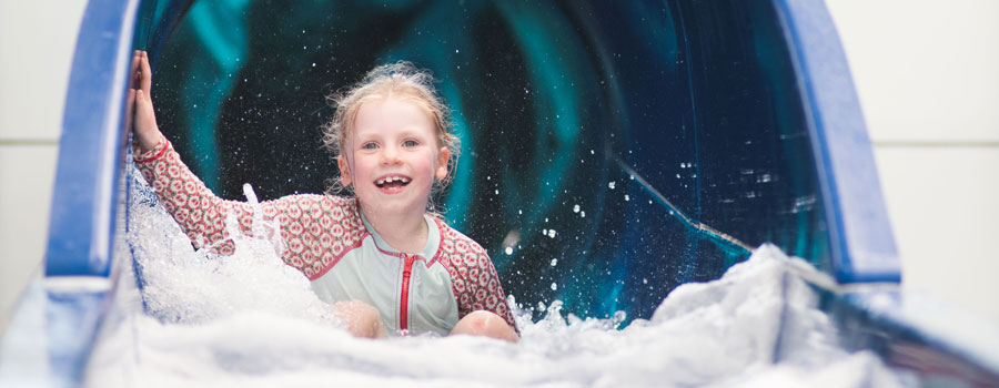 Aquatics playground and waterslides Maroondah Leisure