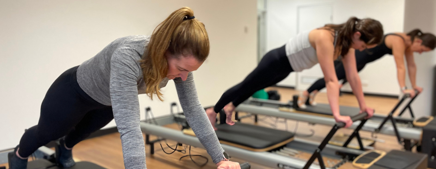 reformer Pilates workout in Aquanation